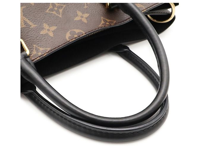 Sac à main cabas Louis Vuitton Monogram Flower Noir Monogramme - vue 5