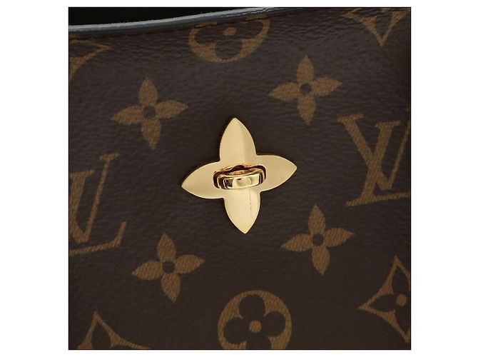 Sac à main cabas Louis Vuitton Monogram Flower Noir Monogramme - vue 7