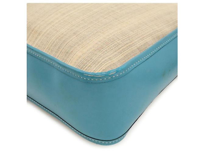 Hermès Borsa a tracolla HERMES Vespa PM Giallo Blu chiaro - vista 4