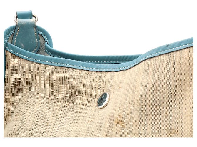 Hermès Borsa a tracolla HERMES Vespa PM Giallo Blu chiaro - vista 7