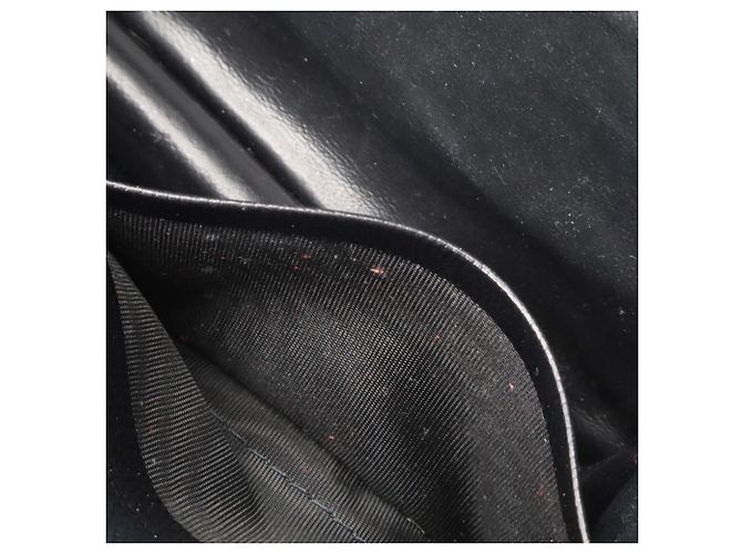 Borsa a tracolla in pelle nera Yves Saint Laurent Nero - vista 10