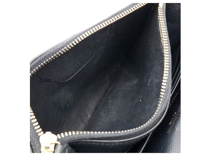 Borsa a tracolla in pelle nera Yves Saint Laurent Nero - vista 8