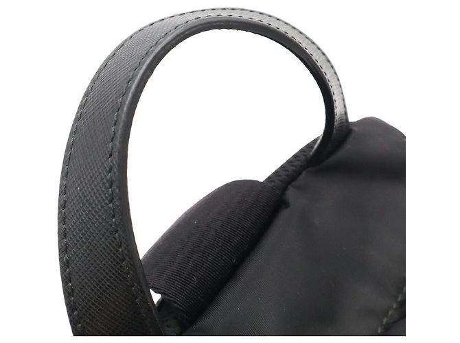 Borsa a tracolla Prada NERO Triangle - vista 5