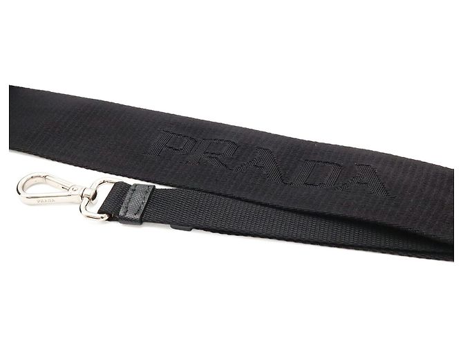 Borsa a tracolla Prada NERO Triangle - vista 6