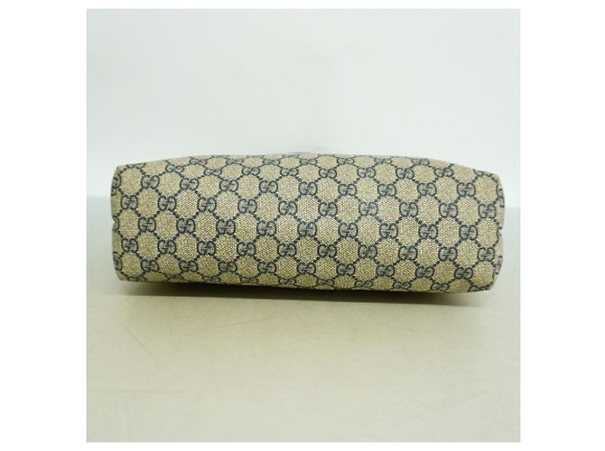Gucci Tote Bag aus GG Canvas in Navy Marineblau - Ansicht 3