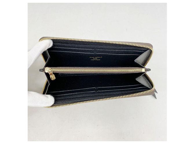 Louis Vuitton Monogram Reverse Portefeuille Clemence Long Wallet Braun - Ansicht 3