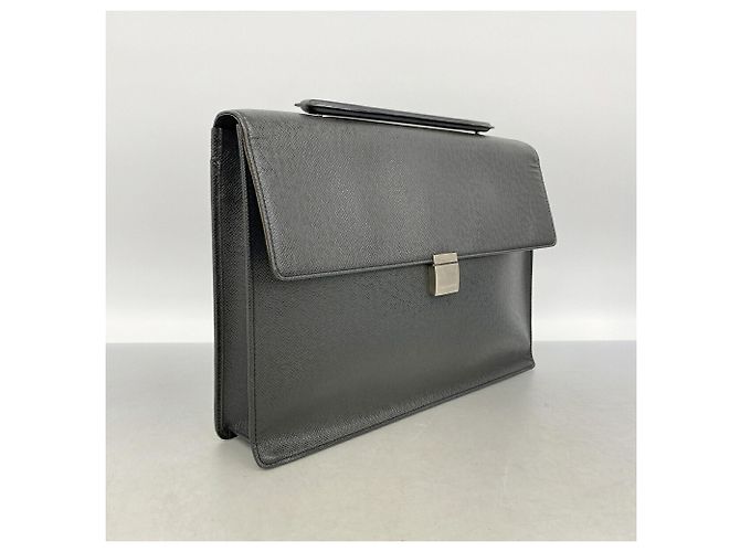 Borsetta Louis Vuitton Taiga Angara Grigio - vista 2