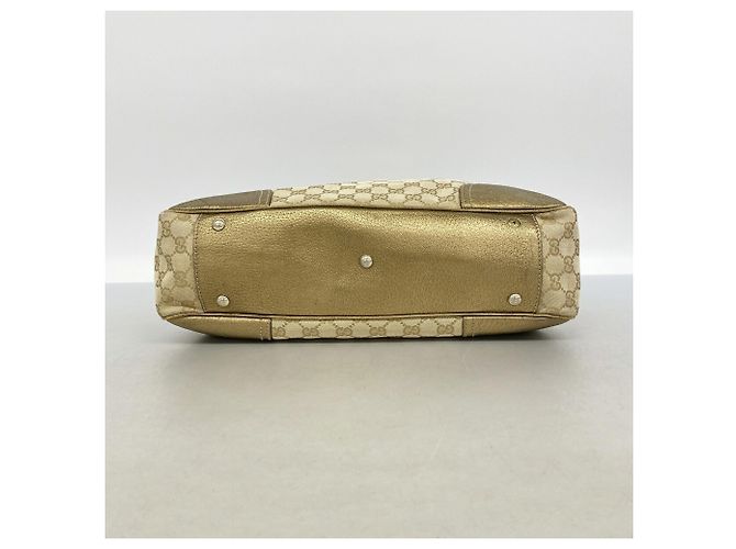 Gucci Shopper-Bag aus beigem Canvas - vue 3