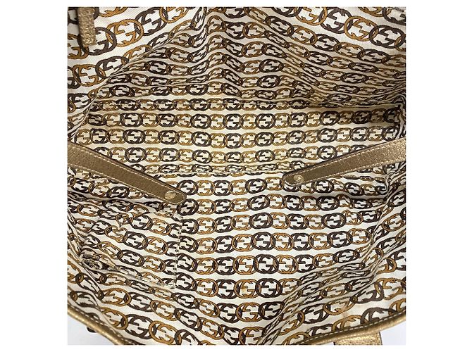 Gucci Shopper-Bag aus beigem Canvas - vue 4