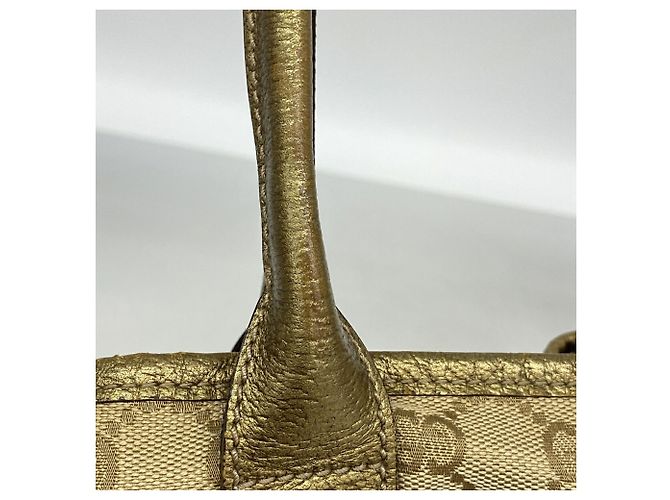 Gucci Shopper-Bag aus beigem Canvas - vue 9