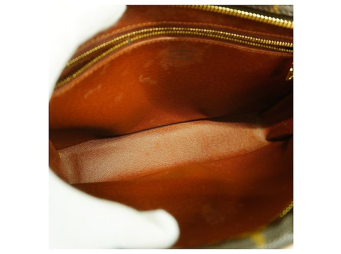 Borsa a tracolla Louis Vuitton Monogram Trocadero 27 Marrone - vista 4