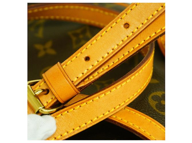 Borsa a tracolla Louis Vuitton Monogram Trocadero 27 Marrone - vista 7