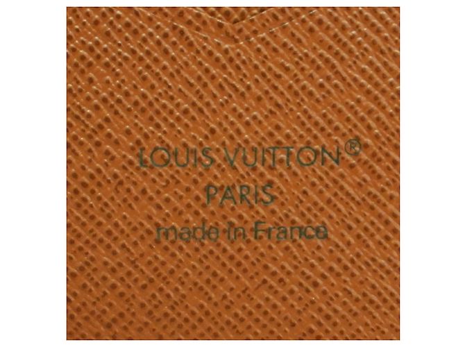 Protège-passeport Louis Vuitton Marron - vue 4