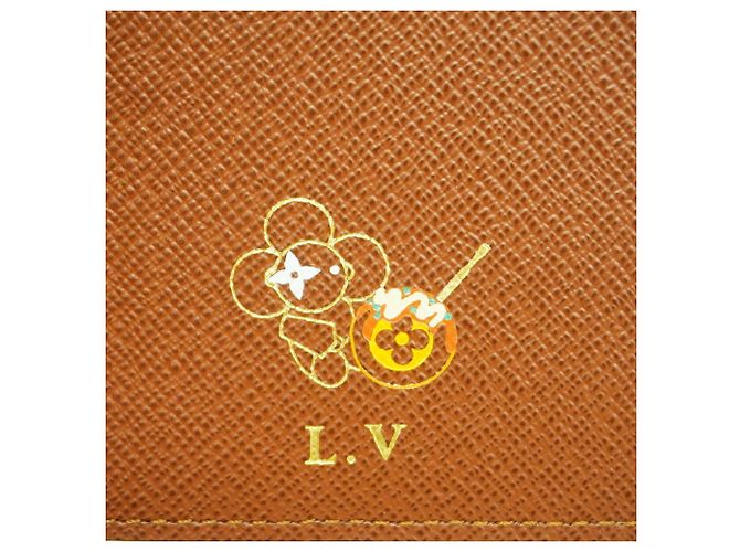 Protège-passeport Louis Vuitton Marron - vue 5