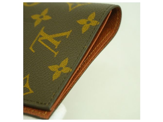 Protège-passeport Louis Vuitton Marron - vue 7