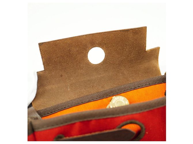 Hermès Borsa a tracolla Hermes Herbag TPM Marrone Rosso - vista 10