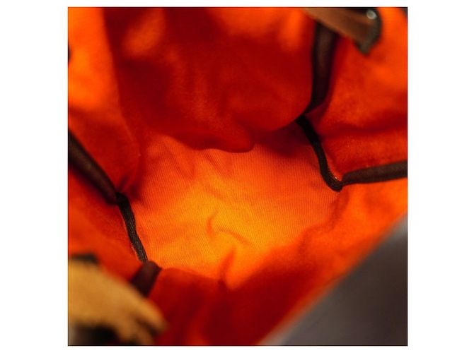 Hermès Borsa a tracolla Hermes Herbag TPM Marrone Rosso - vista 4