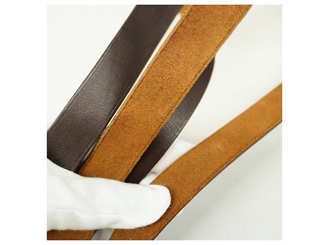 Hermès Borsa a tracolla Hermes Herbag TPM Marrone Rosso - vista 9