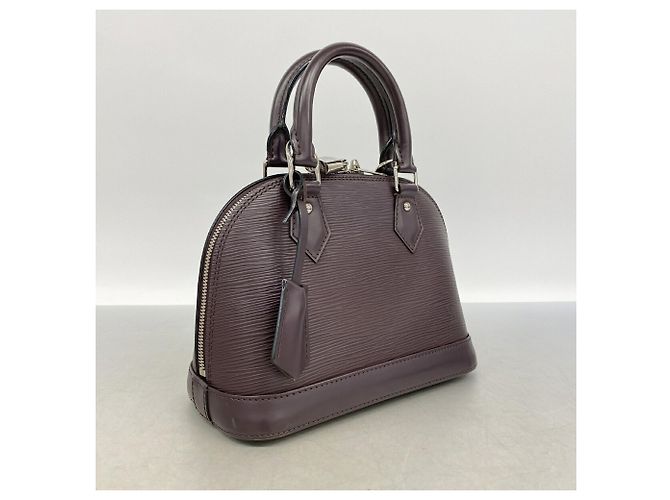 Bolsa Louis Vuitton Alma BB Epi Roxo escuro - vista 2
