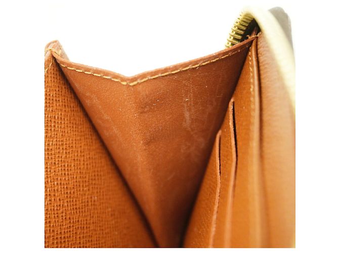 Portefeuille Zippy Monogram Louis Vuitton Marron - vue 5