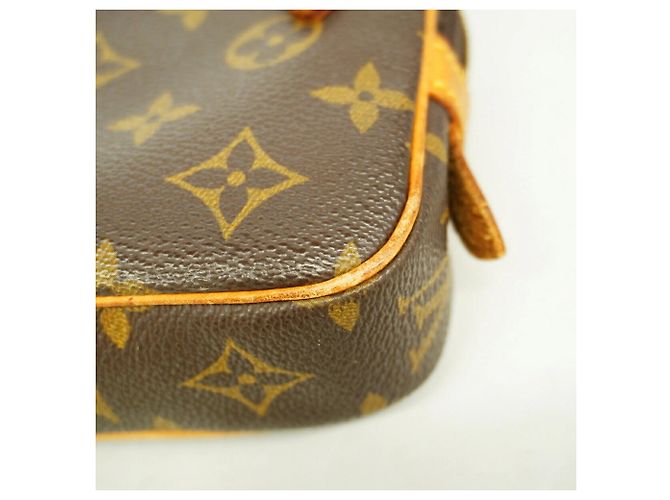 Louis Vuitton Monogram Pochette Marly Bandoulière Shoulder Bag Marrone - vista 7