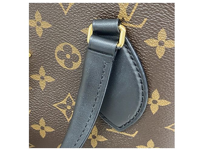 Sac à main Louis Vuitton Monogram Flower Zipped Tote PM Marron - vue 10