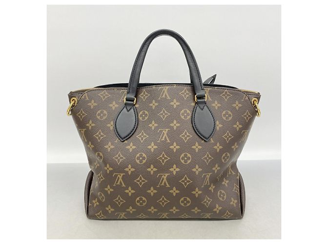 Sac à main Louis Vuitton Monogram Flower Zipped Tote PM Marron - vue 11