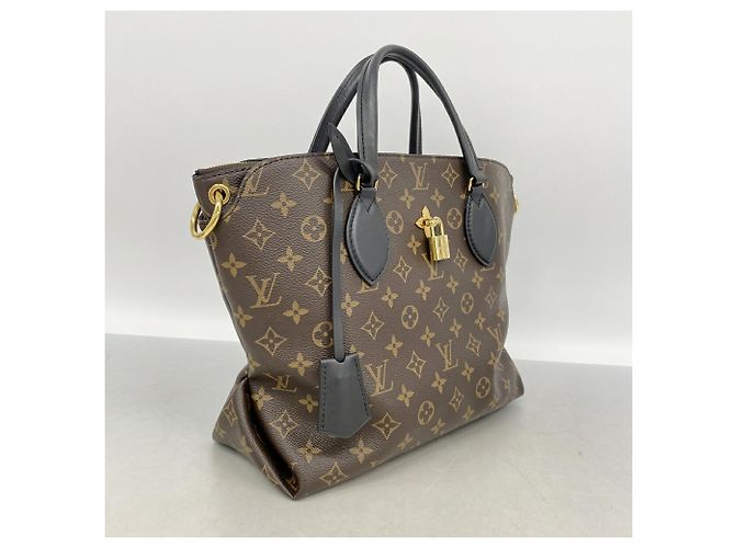 Sac à main Louis Vuitton Monogram Flower Zipped Tote PM Marron - vue 2