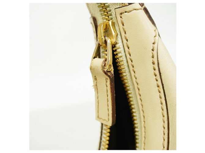 Borsa a tracolla Gucci in pelle avorio Crudo - vista 7