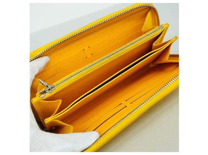 Louis Vuitton Epi Zippy Geldbörse in Citron Golden - Ansicht 3