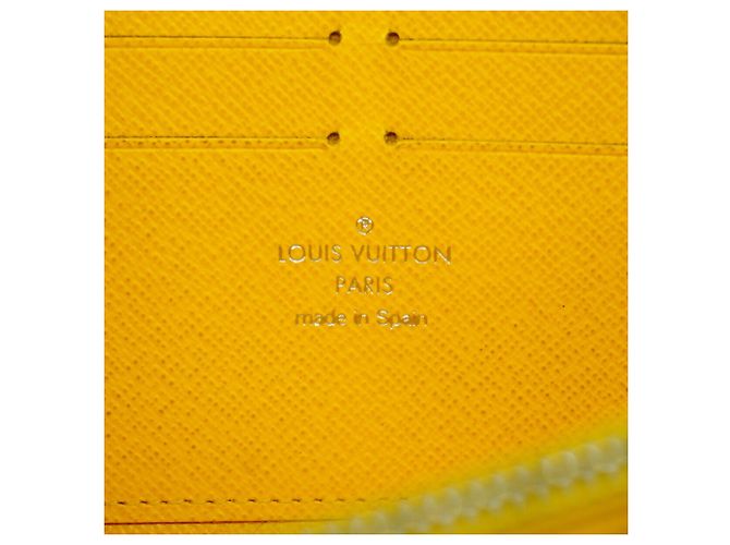 Louis Vuitton Epi Zippy Geldbörse in Citron Golden - Ansicht 4