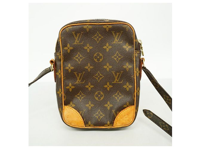 Borsa a tracolla Louis Vuitton Monogram Danube Marrone - vista 10