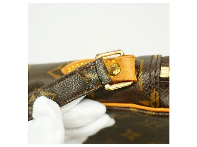 Borsa a tracolla Louis Vuitton Monogram Danube Marrone - vista 7