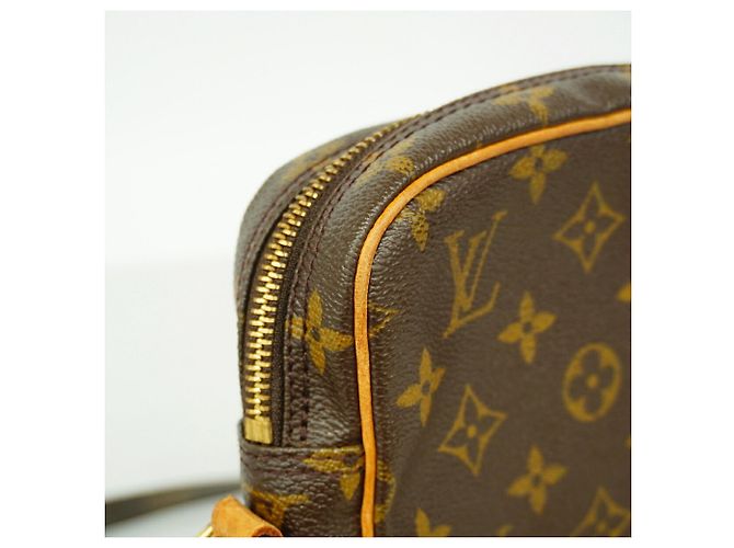 Borsa a tracolla Louis Vuitton Monogram Danube Marrone - vista 8