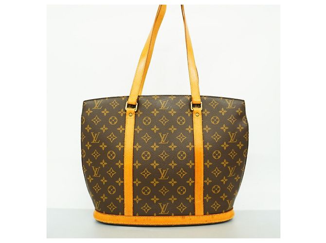 Louis Vuitton Monogram Babylon Tote Bag Braun - Ansicht 14