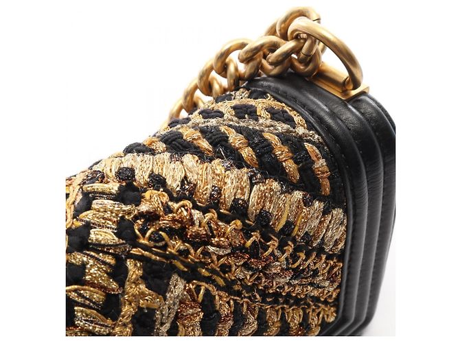 Chanel Boy Small Schultertasche Schwarz - Ansicht 10