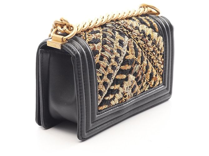 Chanel Boy Small Schultertasche Schwarz - Ansicht 2