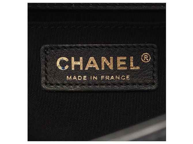 Chanel Boy Small Schultertasche Schwarz - Ansicht 4