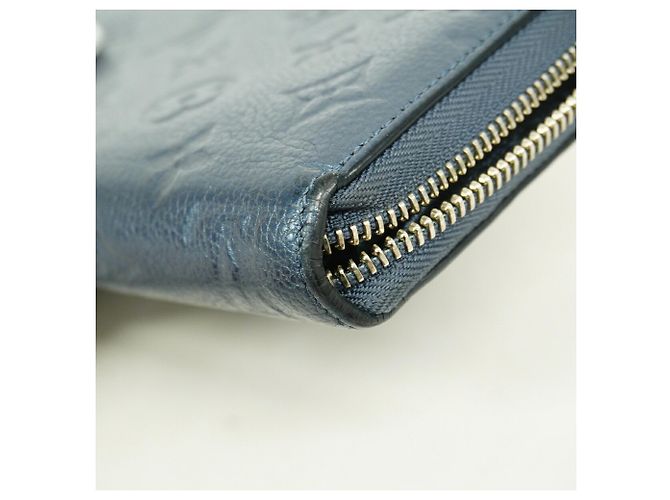 Portefeuille Zippy Monogram Empreinte Louis Vuitton Bleu - vue 5