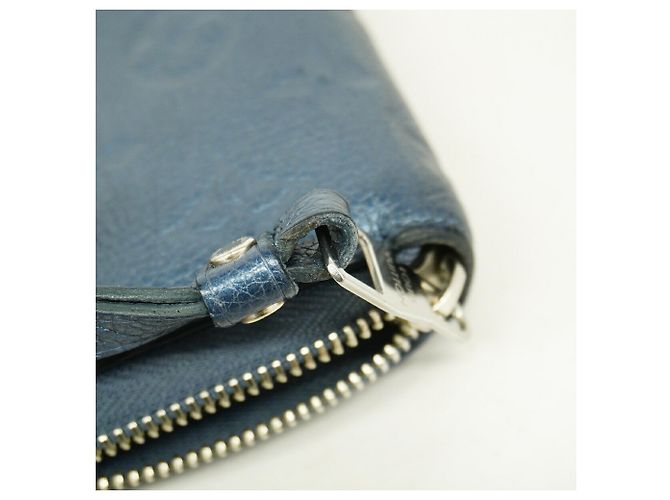 Portefeuille Zippy Monogram Empreinte Louis Vuitton Bleu - vue 6