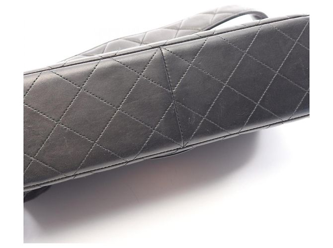 Timeless Borsa Chanel Matelassé Double-Faced Nero - vista 12