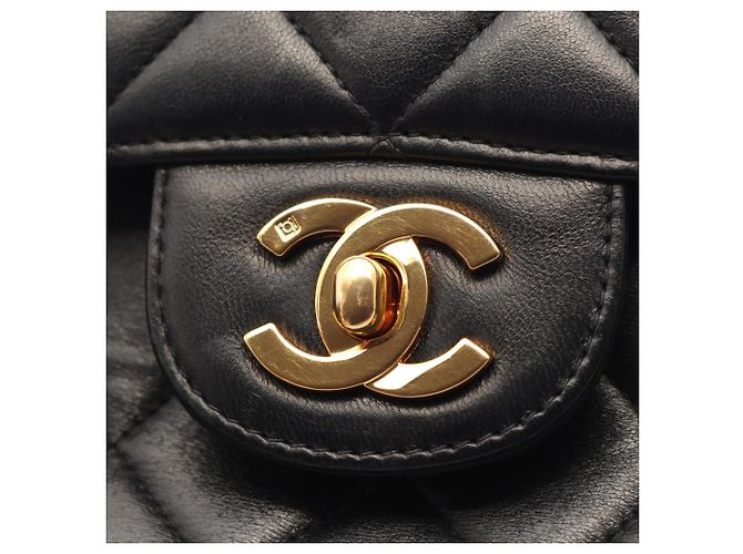Timeless Borsa Chanel Matelassé Double-Faced Nero - vista 14