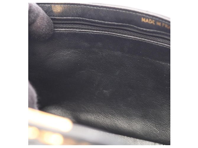 Timeless Borsa Chanel Matelassé Double-Faced Nero - vista 7