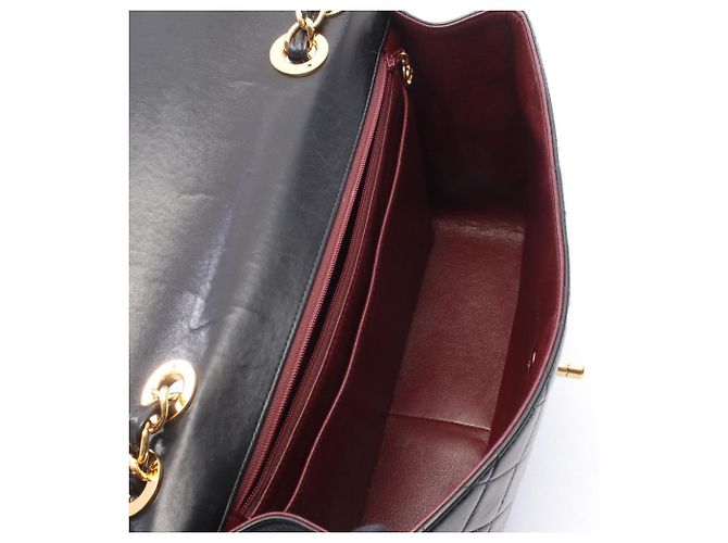 Chanel 30 Large Matelassé Schultertasche Schwarz - Ansicht 3