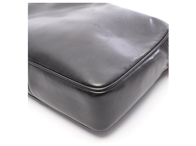 Borsa a tracolla Chanel Triple Coco Mark con nappina Nero - vista 6