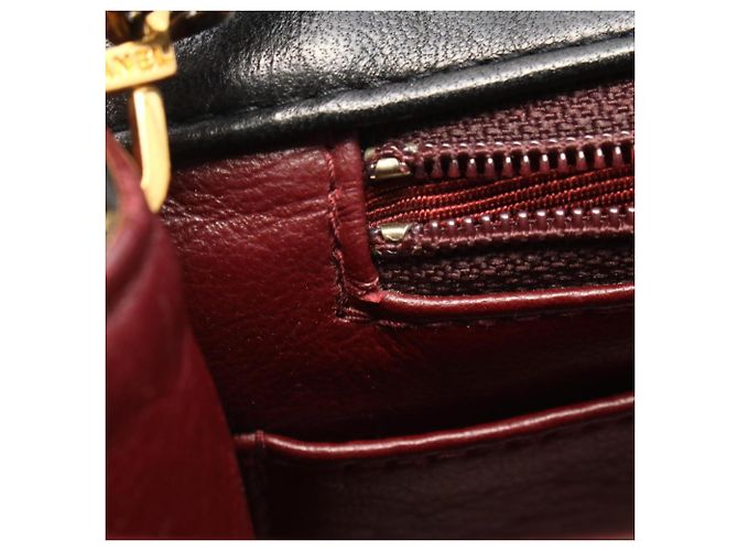 Bolsa de Ombro Chanel Matelassé com Aba Completa Preto - vista 6
