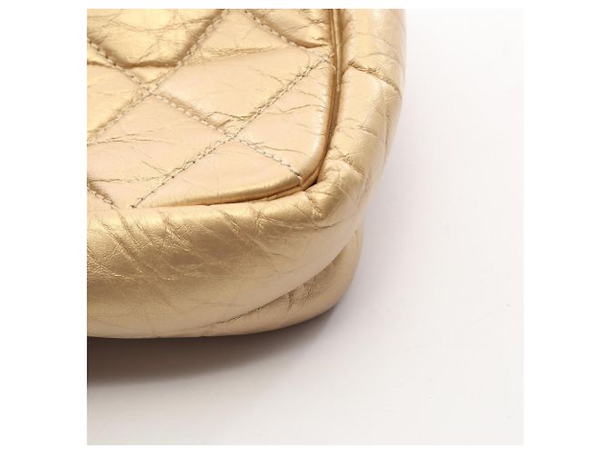 Bolso de hombro/Bolso de mano Chanel Matelassé 2-Way Dorado - vista 12