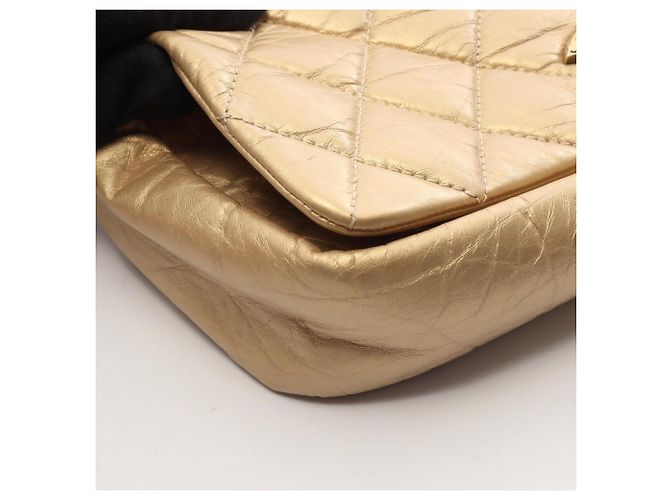 Bolso de hombro/Bolso de mano Chanel Matelassé 2-Way Dorado - vista 13