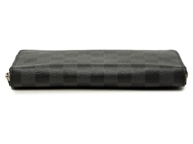 Portefeuille long Louis Vuitton Damier Graphite Noir Damier ebène - vue 3