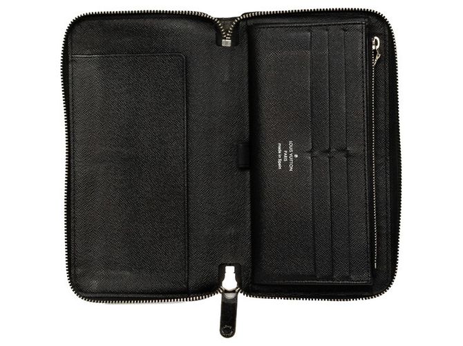 Portefeuille long Louis Vuitton Damier Graphite Noir Damier ebène - vue 5
